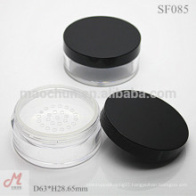 SF085 Round cosmetic empty packing loose powder